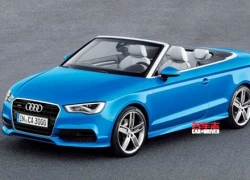 Audi A3 mui trần lộ diện