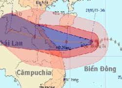 Bão cực mạnh tiến vào miền Trung