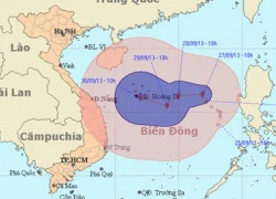 Bão số 10 tăng cấp độ trên Biển Đông