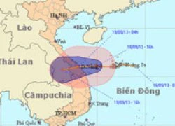 Bão số 8 tiến vào Quảng Trị &#8211; Quảng Nam