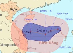 Bão Wutip hướng vào miền Trung