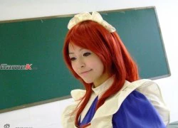 Bộ ảnh cosplay rất cute về lớp học của Haruhi