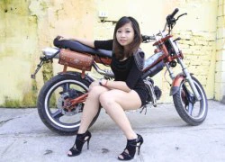 "Búp bê" Ngân Thương sexy bên cạnh MaDass 125