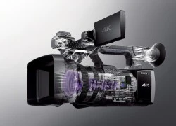 Cận cảnh máy quay 4K cá nhân Sony Handycam FDR-AX1