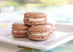 [Chế biến] - Bánh macaron chocolate