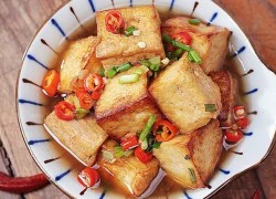 [Chế biến] &#8211; Đậu phụ kho với coca