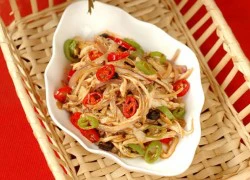 [Chế biến] - Món salad gà cay