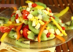 [Chế biến] - Salad kiwi kiểu Italy