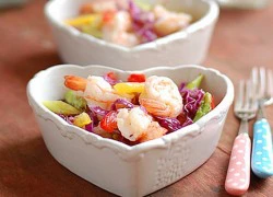 [Chế biến] - Salad tôm rau củ