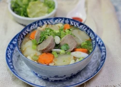 [Chế biến] - Súp bò viên