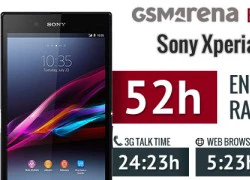 Đánh giá thời lượng pin của Xperia Z Ultra: Màn hình lớn có tốn pin?