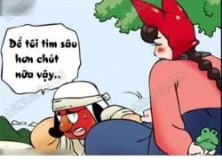 Truyện tranh vui 18 + : Dấu gì sau lưng ?