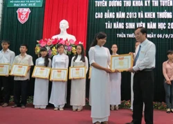 ĐH Huế tuyên dương thủ khoa