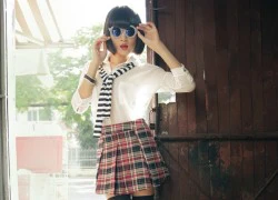 &#8220;Đổi gió&#8221; style ngày thu với họa tiết kẻ ô trendy