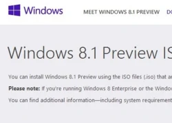 Dùng thử Windows 8.1 trước khi quyết định cài đặt