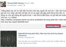 Facebook cho phép chỉnh sửa bài đăng