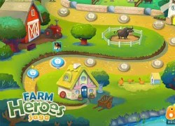 Farm Heroes Saga tự tin đánh bại Candy Crush Saga