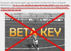 FIFA Online 3 bỏ hệ thống Beta Key từ ngày mai