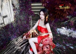 Game thủ Thủy Hử 3D khoe cosplay của bạn gái