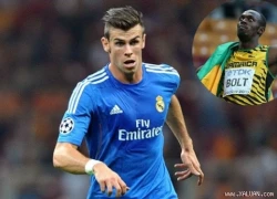 Gareth Bale bất mãn vì chưa đuổi kịp Usain Bolt