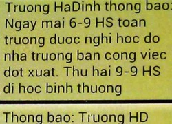 Hà Nội: Hoang mang vì hàng trăm học sinh bất ngờ nghỉ học