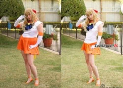 Hãi hùng cosplay trước và sau khi photoshop