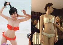 Hậu trường chụp ảnh &#8220;mát mẻ&#8221; của các mỹ nhân có gì &#8220;hot&#8221;?