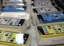 Hình ảnh thực tế iPhone 5C đã đóng hộp chờ ngày bán ra