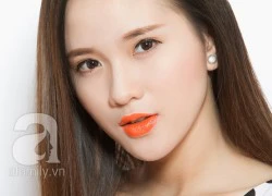 Hướng dẫn trang điểm đẹp rạng ngời mà không loè loẹt với son cam