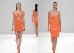 Huyền Trang tự tin sải bước trên sàn catwalk London Fashion Week