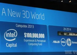 Intel: Sẽ có laptop trang bị camera theo dõi chuyển động vào năm sau