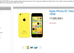 iPhone 5C giá rẻ được chào bán tại Việt Nam với giá&#8230; 17 triệu đồng