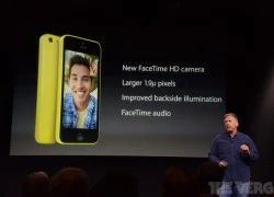 iPhone 5C sở hữu camera hỗ trợ FaceTime HD, tích hợp gọi điện miễn phí