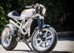 KTM 690 Enduro R độ phong cách cafe racer