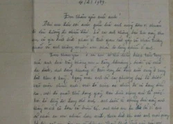 Lá thư cuối cùng của người lính gửi bạn gái năm 1979
