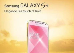 Lần đầu lộ diện Galaxy S4 màu vàng sâm panh