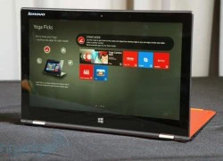 Lenovo công bố Yoga 2: Laptop xoay với màn hình "siêu khủng"