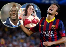 Mario Balotelli tiếp tục khiến Neymar phải mất mặt