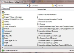MasterSeeker công cụ tìm kiếm và quản lý file hữu dụng cho Windows
