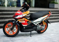 Mẫu teen đọ dáng với Honda Air Blade độ ở Sài Gòn