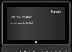 Microsoft tổ chức sự kiện giới thiệu Surface 2 vào ngày 23/9