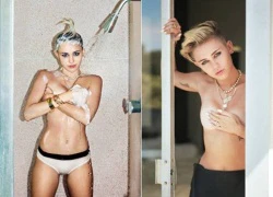 Miley Cyrus tự tin &#8216;phơi&#8217; ảnh nude gây sốc