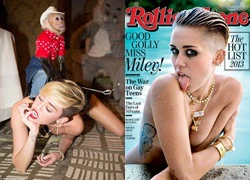 Miley Cyrus tung ảnh khêu gợi bên động vật