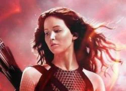 Mỹ nhân "Hunger Games" đỏ rực như bó đuốc