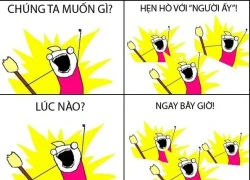 Truyện tranh vui : Ngày hẹn hò