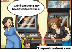 Truyện tranh vui : Nguyên nhân của bạo lực