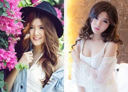 Nhan sắc như búp bê của bạn gái hot girl Bùi Anh Tuấn