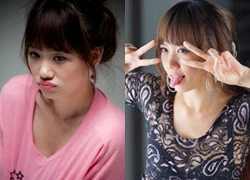 Những biểu cảm đáng yêu của hot girl Hari