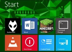 Những cách sáng tạo cho màn hình Start của Windows 8