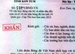 Những công văn gây "bão dư luận"